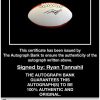 Ryan Tannehill proof of signing certificate