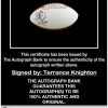 Terrance Knighton proof of signing certificate