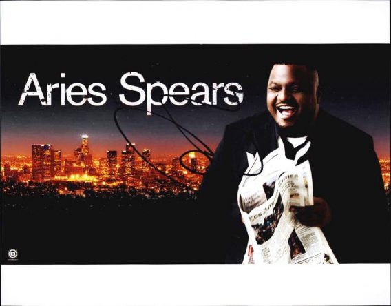 Aries Spears authentic signed 8x10 picture