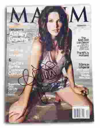 Ashley Greene authentic signed magazine