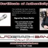 Bruce Buffer certificate of authenticity from the autograph bank