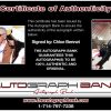 Chloe Bennet certificate of authenticity from the autograph bank