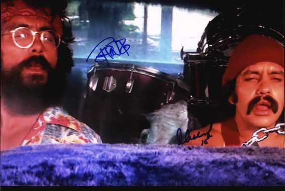 Chong & Cheech authentic signed 10x15 picture