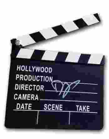 David Yates authentic signed directors clapboard