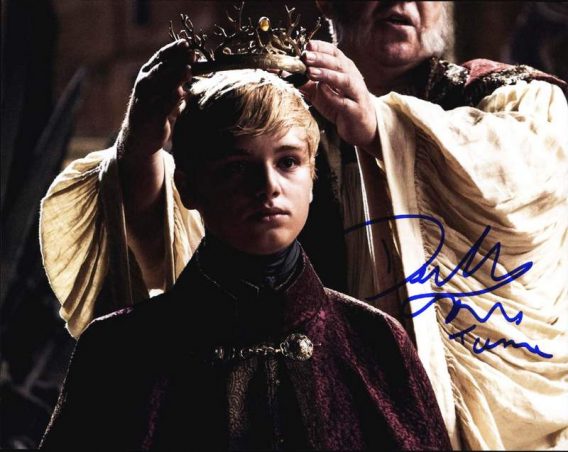 Dean-Charles Chapman authentic signed 8x10 picture