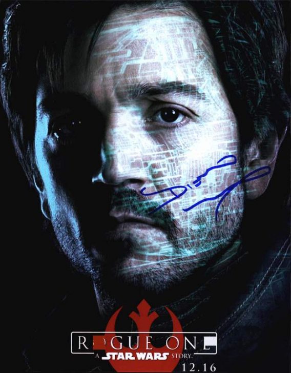 Diego Luna authentic signed 8x10 picture