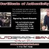Gareth Edwards certificate of authenticity from the autograph bank