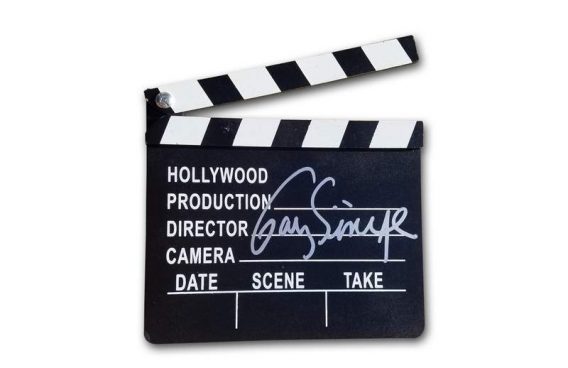 Gary Sinise authentic signed directors clapboard