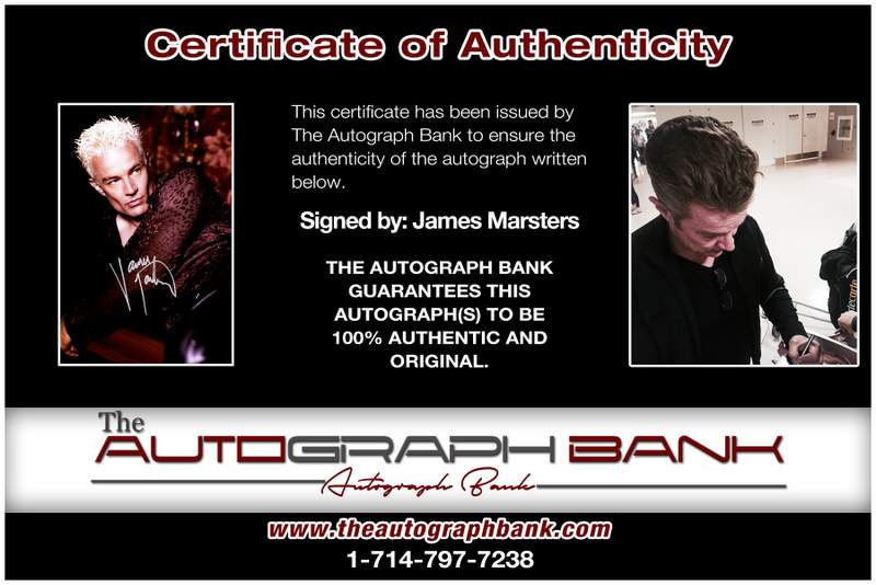James Marsters Dragon Ball Evolution 8x10 Signed Photo JSA COA Certifi