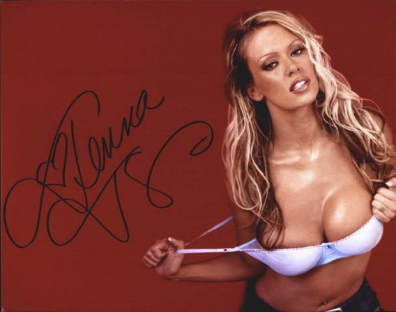 Jenna Jameson authentic signed 8x10 picture