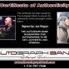 Joe Rogan certificate of authenticity from the autograph bank