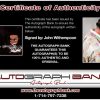 John Witherspoon certificate of authenticity from the autograph bank