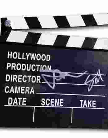 Jon Lucas authentic signed directors clapboard