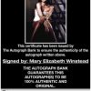 Mary Elizabeth Winstead certificate of authenticity from the autograph bank