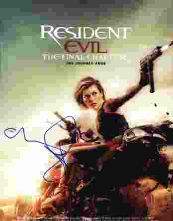 Milla Jovovich authentic signed 10x15 picture