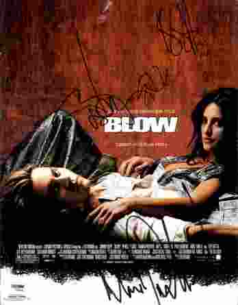 Movie Blow authentic signed 11x14 picture