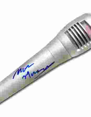 Norm Macdonald authentic signed mic