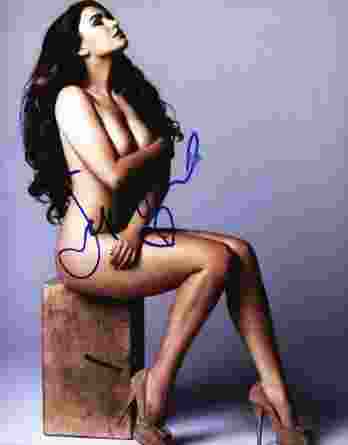 Sophie Simmons authentic signed 8x10 picture