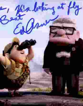 Ed Asner authentic signed 8x10 picture