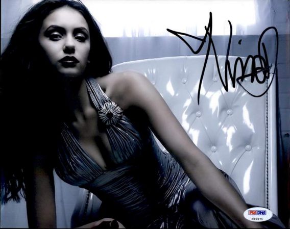 Nina Dobrev authentic signed 8x10 picture