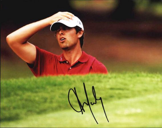 Aaron Baddeley authentic signed 8x10 picture