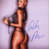 Amber Rose authentic signed 8x10 picture