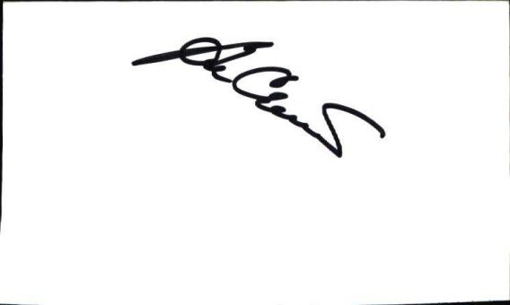 Ben Crenshaw authentic signed note card