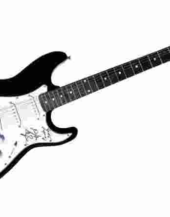 Garrett Hedlund authentic signed guitar