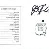 J. B. Holmes authentic signed Masters Score card