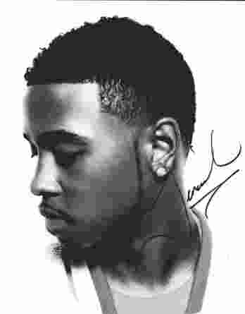 Jeremih authentic signed 8x10 picture