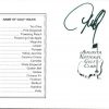 Jerry Kelly authentic signed Masters Score card