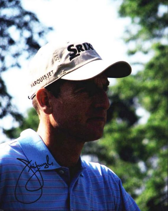 Jim Furyk authentic signed 8x10 picture