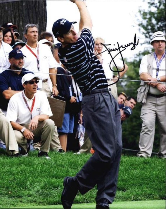 Jim Furyk authentic signed 8x10 picture