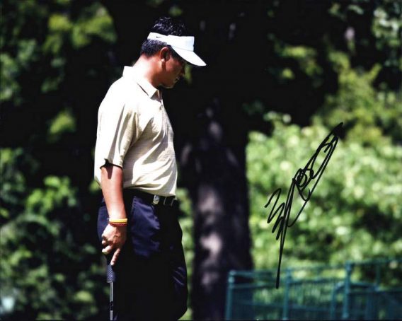 K. J. Choi authentic signed 8x10 picture