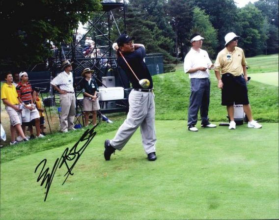 K. J. Choi authentic signed 8x10 picture