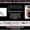 Kelsea Ballerini certificate of authenticity from the autograph bank