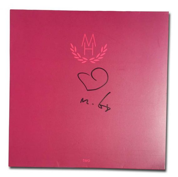 Moby authentic signed album