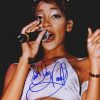 Monica authentic signed 8x10 picture