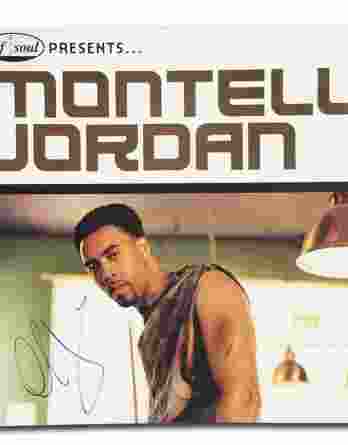 Montell Jordan authentic signed album