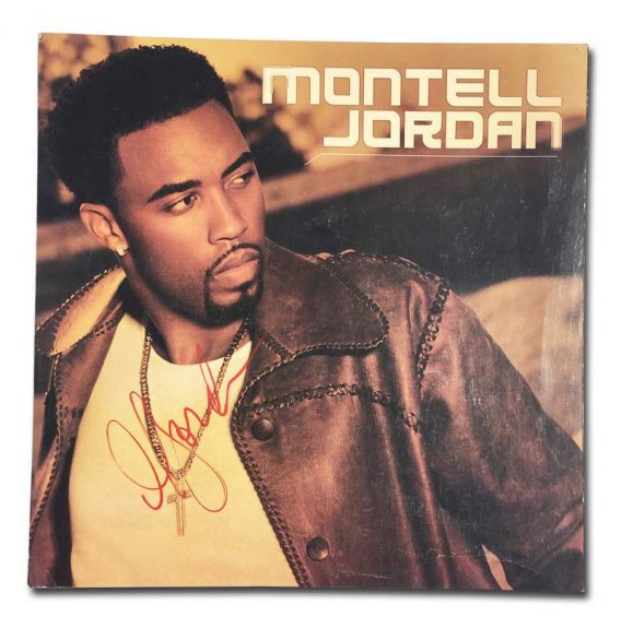 Montell Jordan authentic signed album
