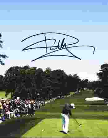 Paul Casey authentic signed 8x10 picture