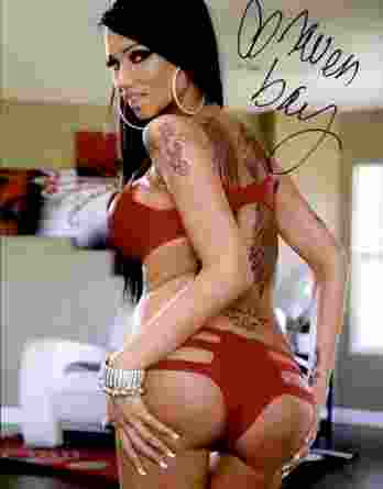 Raven Bay authentic signed 10x15 picture