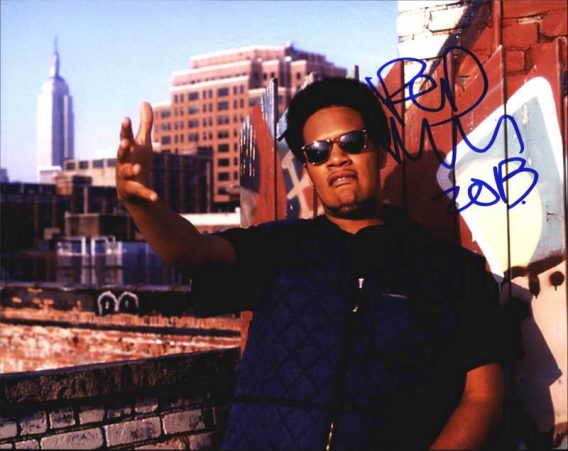 Redman authentic signed 8x10 picture