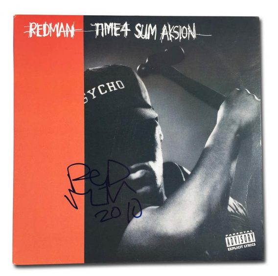 Redman authentic signed album