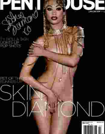 Skin Diamond authentic signed 10x15 picture