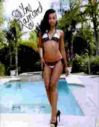 Skin Diamond authentic signed 10x15 picture