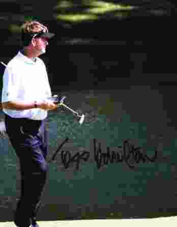 Todd Hamilton authentic signed 8x10 picture
