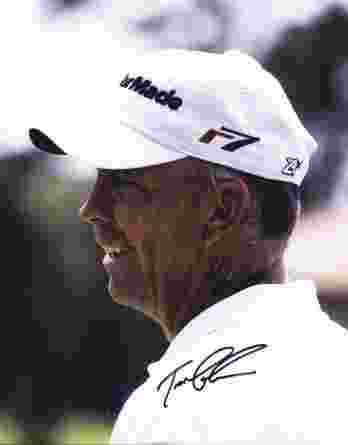 Tom Lehman authentic signed 8x10 picture