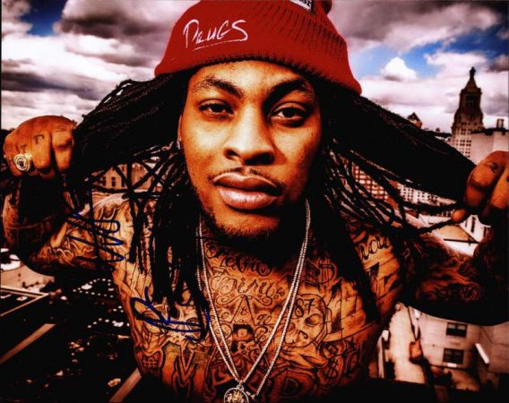 Waka Flocka Flame authentic signed 8x10 picture