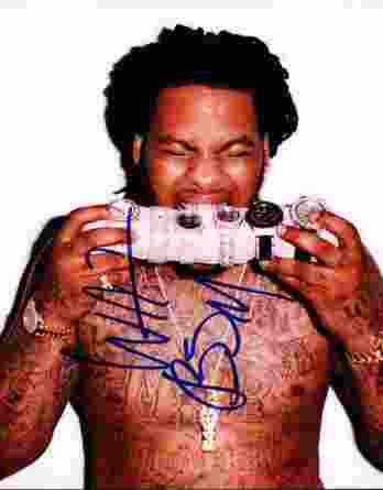 Waka Flocka Flame authentic signed 8x10 picture